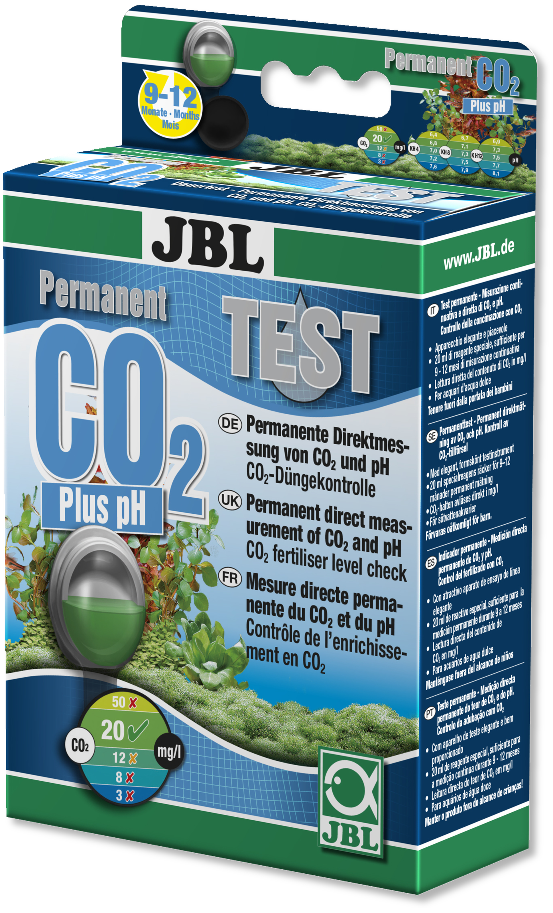 JBL Permanent CO2 & PH Test